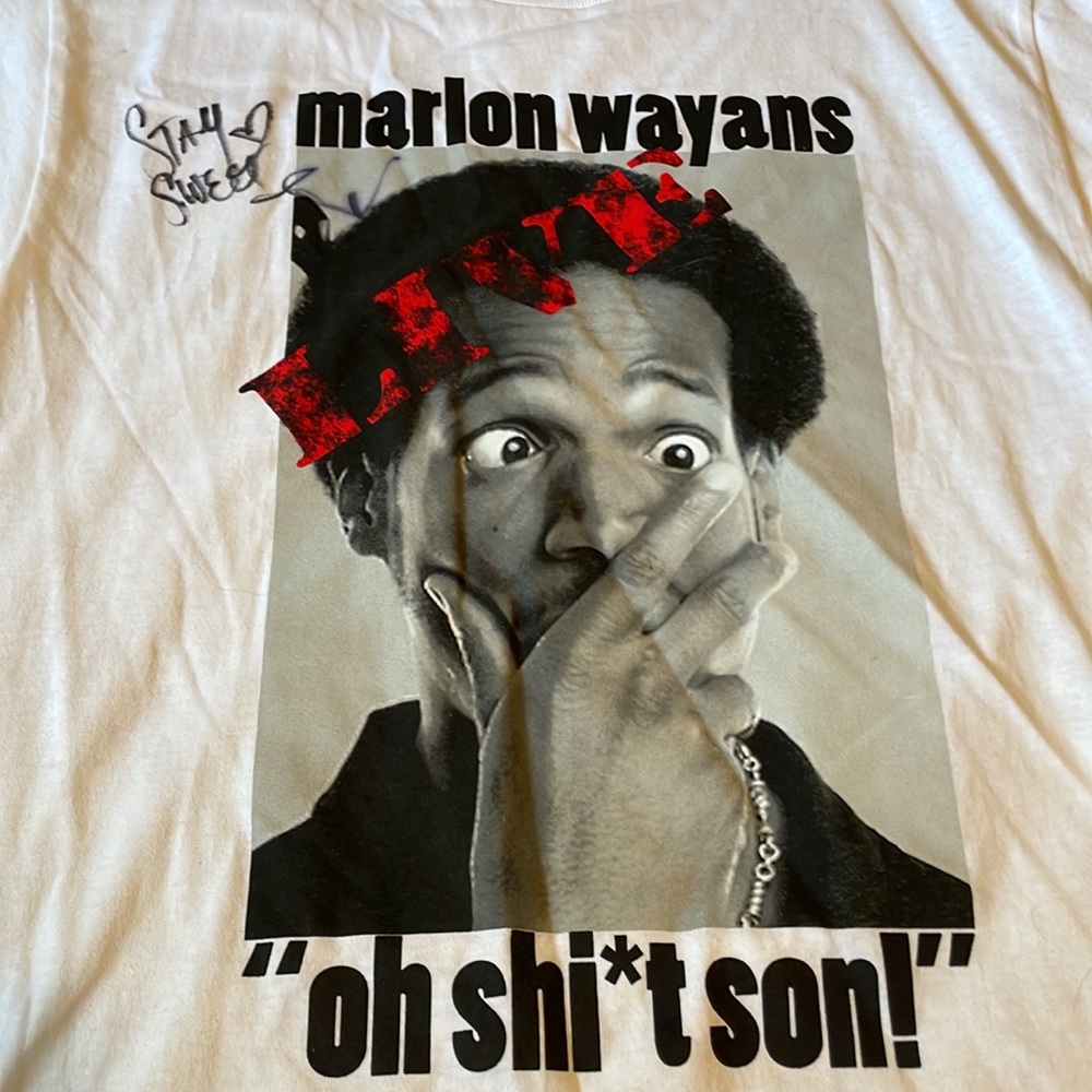 Marlon Wayans signed unisex tee - Picture 3 of 6